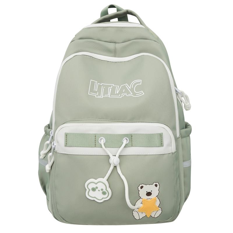 

Рюкзак большой емкости, цветной женский рюкзак для школьников младших классов, школьный рюкзак с принтом медведя