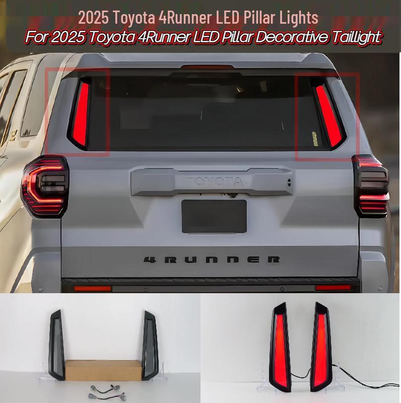 2025+ Toyota 4Runner D-Pillar Light Modification