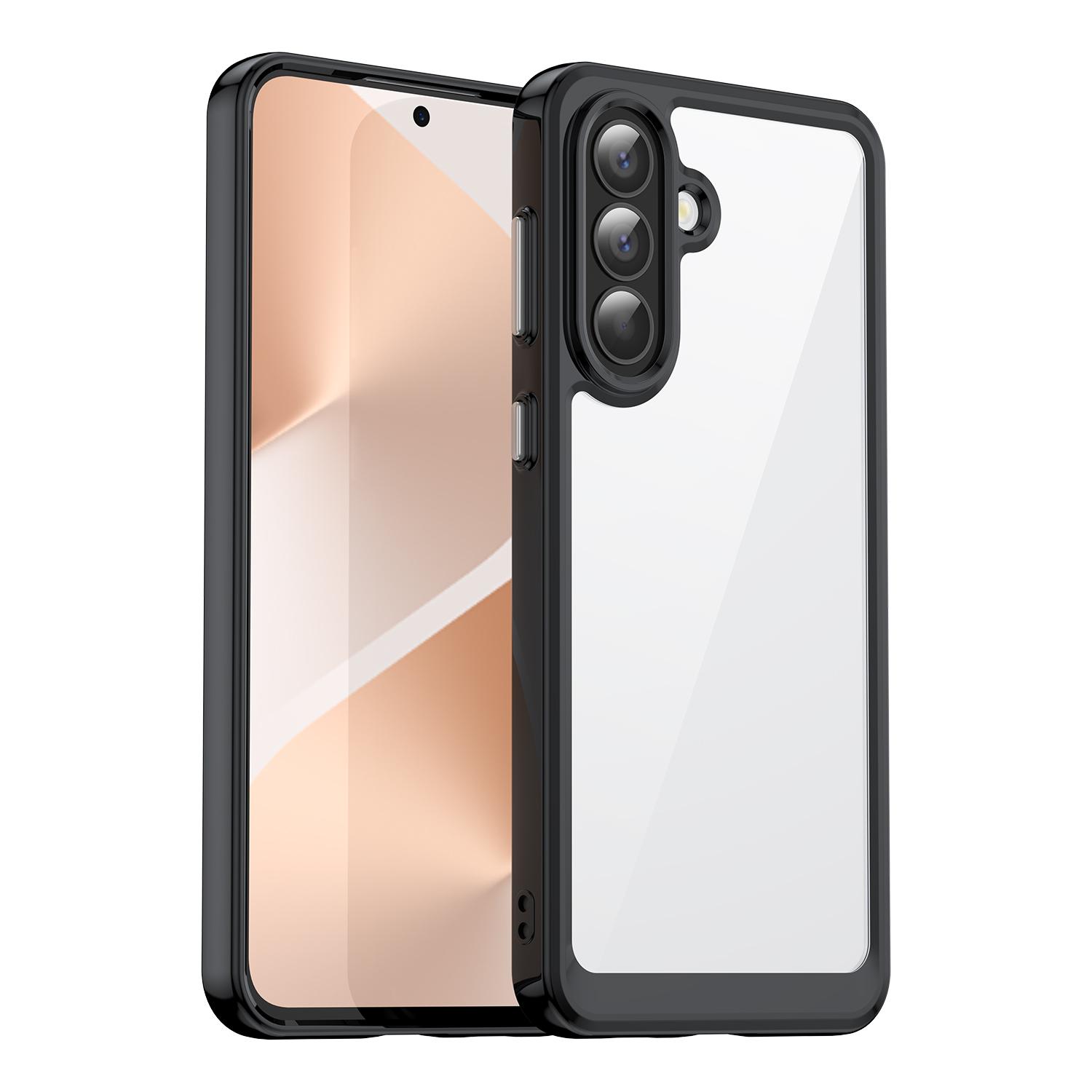 

For Samsung Galaxy A57 5G Case TPU + Acrylic Protective Clear Phone Cover