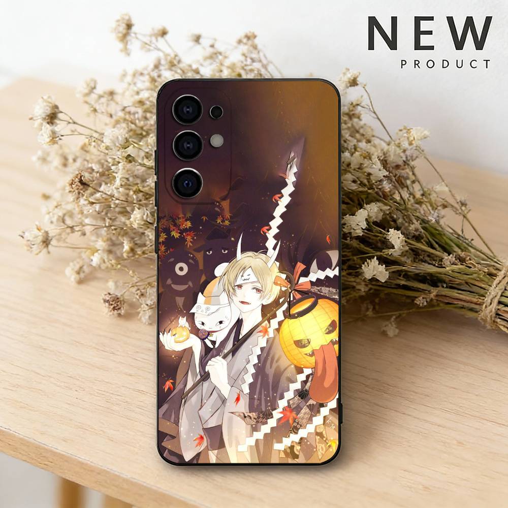 Anime S-Sensei N-Natsume Phone Case For Samsung S26,25,24,23,22,21,20,30,Ultra,Plus,Fe,Lite Black Shell