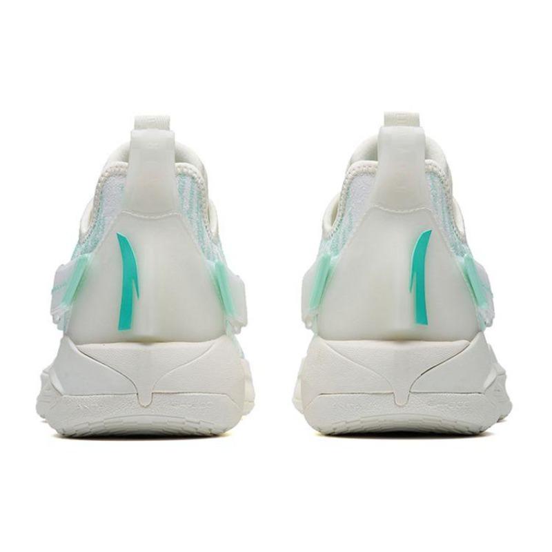 Anta GH3 Men Low Top Basketball Shoes White Green 112231103-5