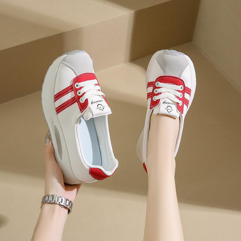 Aphixta Shallow Round Toe Flats Shoes Women Silver Loafers Spring Autumn Women Sneakers Shoes Woman Flat With Female Sneakers
