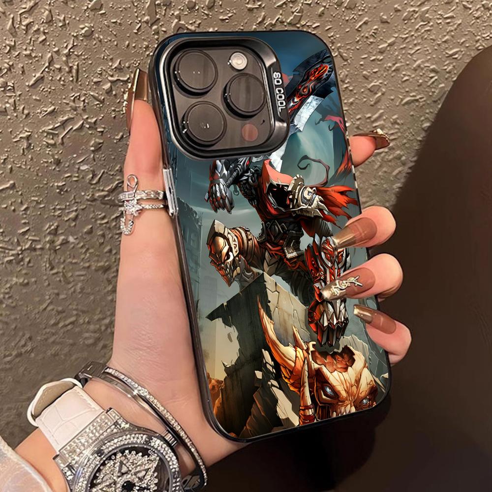 Game Darksiders Mobile Phone Case for iPhone 17 16 15 14 13 12 11 X XR XS 8 7 Air Pro Max Plus Translucent Colorful Cover Luxury