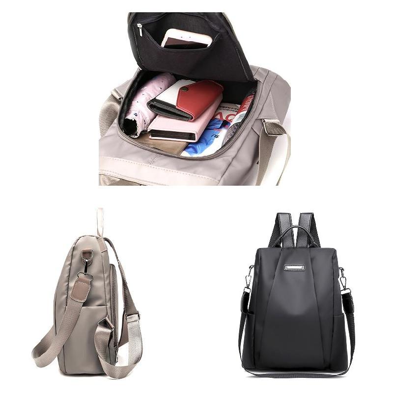 Anti-theft Double Shoulder Bags Women Waterproof Oxford Cloth Travel Backpack Nylon Backpacks Accessories for Travel Student