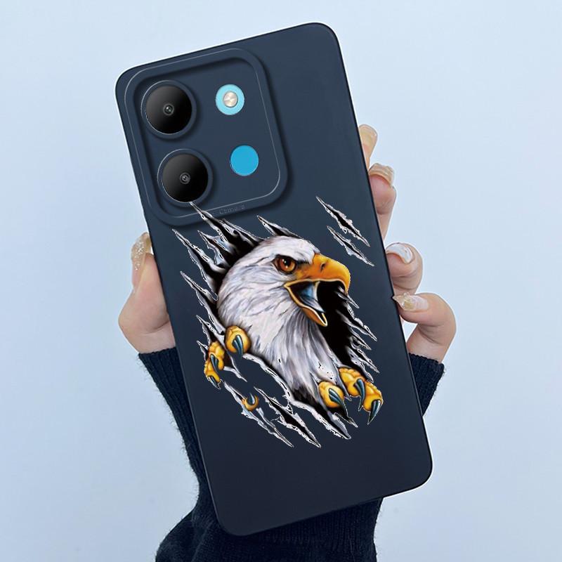 For Infinix Smart 7 Plus X6517 Phone Case Smart 7Plus Soft Silicone Coque Sweet Lovely Funny Cool Printing Protective Back Cover