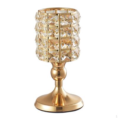 1PC Crystal Candle Holder Stand Decoration Candlestick Christmas Gift