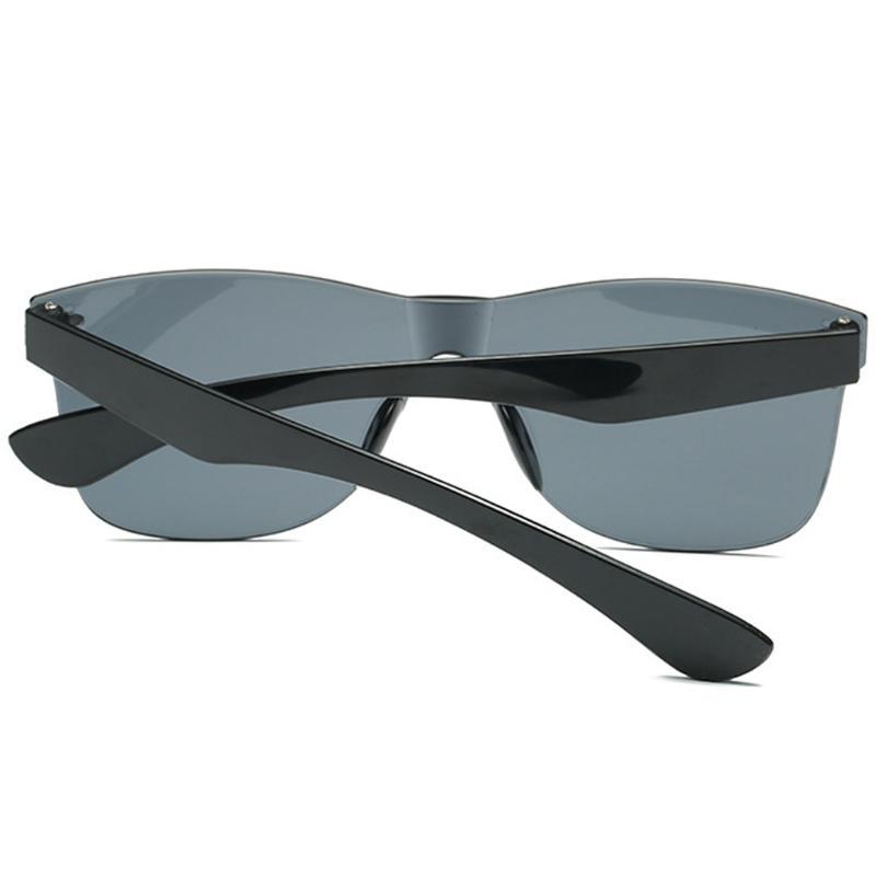 Driving Rimless Retro Unisex Plastic UV400 Sunglasses Screwless Outdoor Fashion  Delicate Jewelry