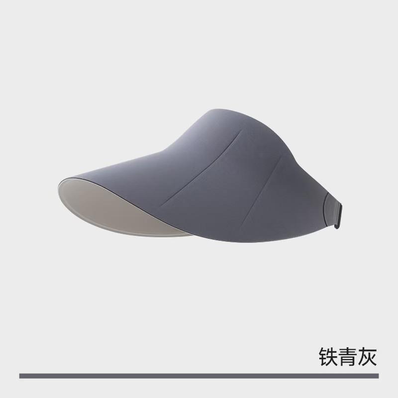 

Outdoor sunscreen egg roll hat sports UV protection double-sided wear large brim empty top hat seamless summer Adjustable (42-62)