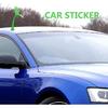 3Pcs 3D Roof Decoration Cute Bean Sprout Car Stickers for Fun Exterior Car Decor Easy Install Anti-Collision Design