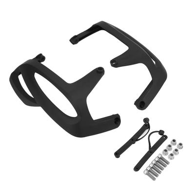 2pcs Motorcycle Engine Cylinder Guard ABS Black Protector Replacement for R1200GS 2004‑2008