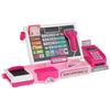 Interactive Cash Register, Shop, Educational, Calculator, Scanner, Pink