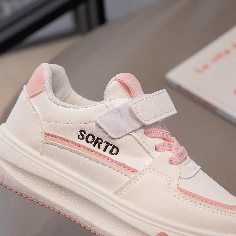 Fashion Kid Sneakers Soft Princess Shoes Girl Children's Shoe Non-slip Tennis Shoes White Shoes Student Kids Shoes