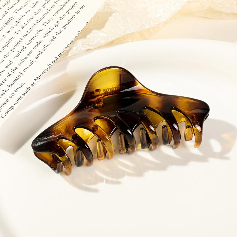 

Модная Универсальная Заколка-Краб для Волос для Женщин Девушек Однотонная Прочная Большая Заколка-Акула Головной Убор Аксессуары для Волос Подарок