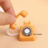 1Pcs Dollhouse Retro Telephone Dollhouse Toys