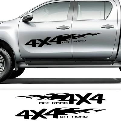 Autocolante creative și amuzante pentru mașini 4X4 off-road, camionete Ford, pentru fanii și iubitorii de desene animate, de înaltă calitate pentru mașini, camioane și motociclete