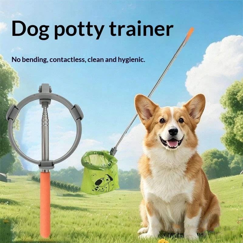 Portable Scalable Dog Poop Collector Pet Poop Picker Friendly Grabber Pet Waste Clean Tools