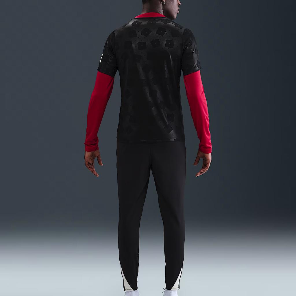 Nike Dri-Fit SS25 LFC MNK DF ACDPR SSTOP K Sepm Round Neck Fashion Soft Comfortable Short Sleeve T-Shirt Unisex T-Shirts Black IF5969-011