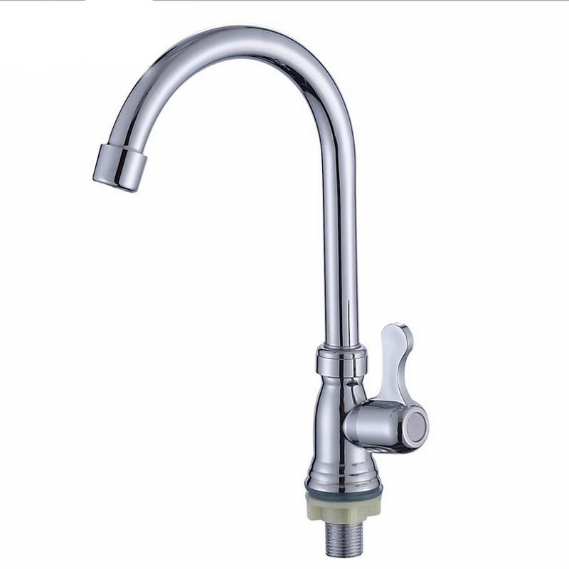 VEMUSE Zinc Alloy Single Cold Kitchen Sink Faucet