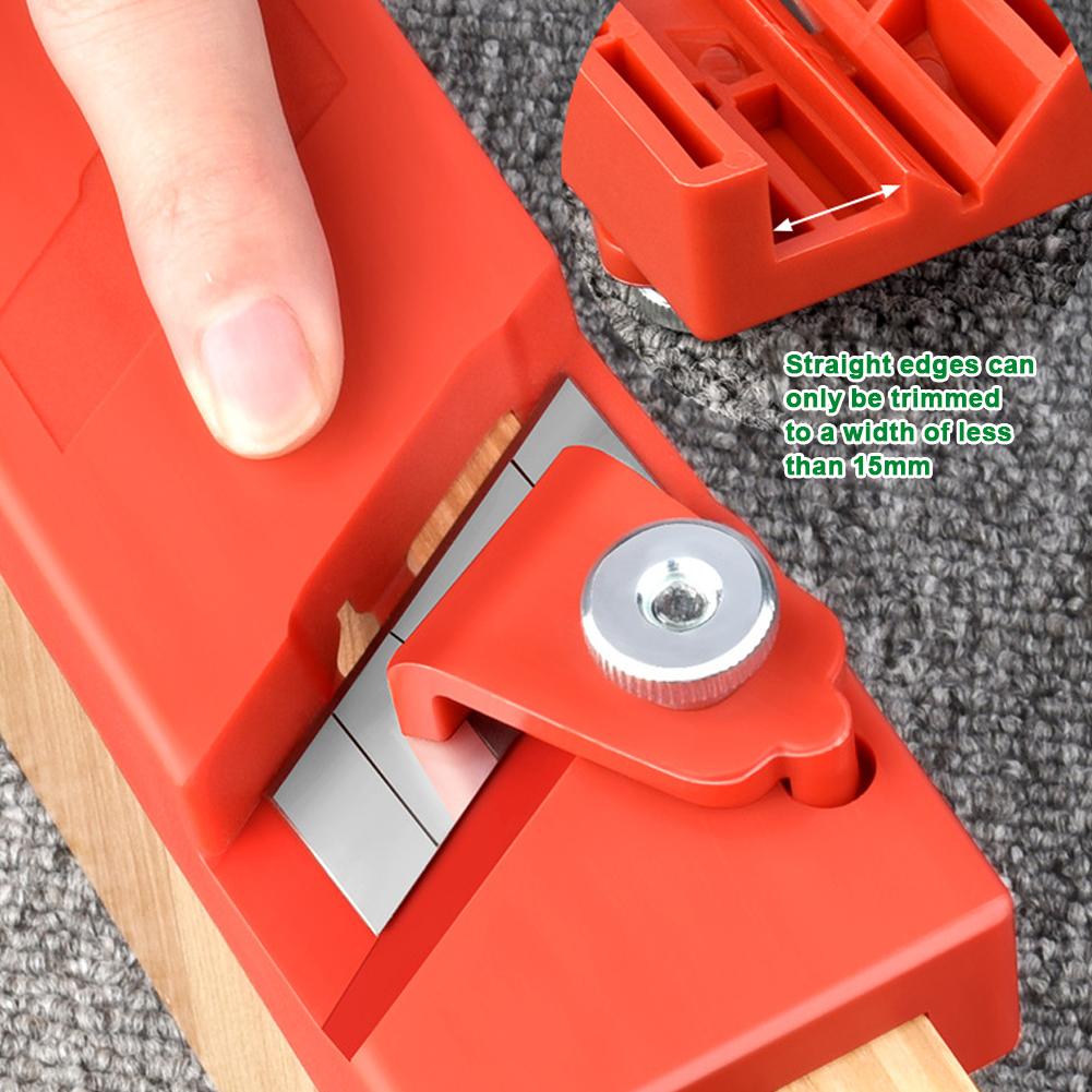 ABS Plasterboard Chamfering Planer Wood Edges Trimming Tool Tilt 45 degrees  Oblique Angle Ceiling