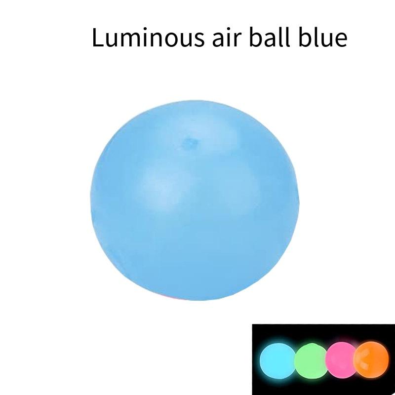 6Cm Luminous Ceiling Ball Sticky Squash Ball Air Sticky Target Ball Throwing Decompression Ball Venting Artifact Kids Toy Gift