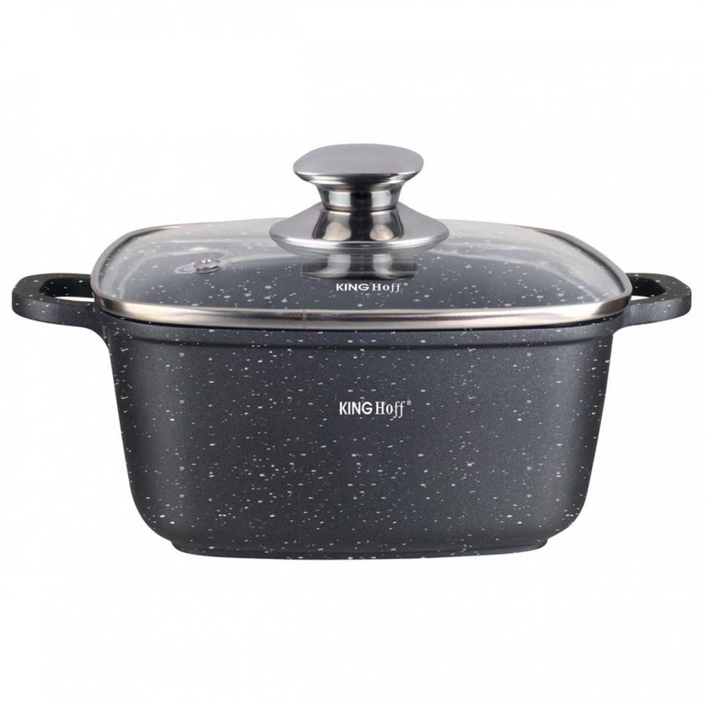 KINGHOFF marmite en marbre 28cm KH-1605 6.5L