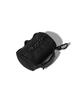 Covernat Arch Logo Webbing Cylinder Pouch Keyring Black