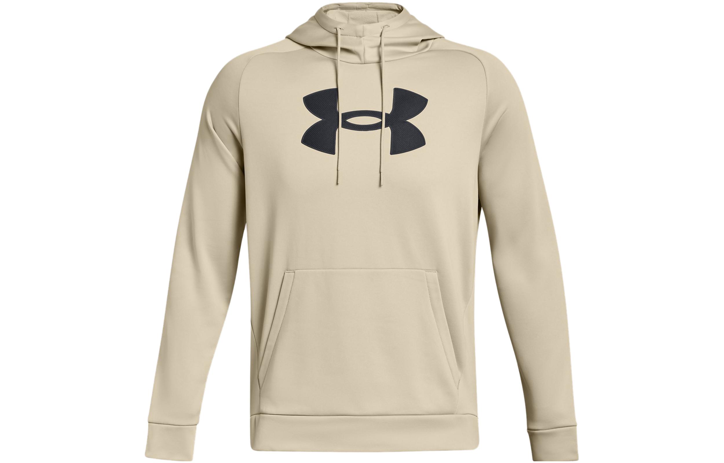 Under Armour Fleece Sweatshirt Men s Khaki 1379854-289 LG