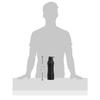 Stainless Steel Water Bottle with Hand Grip and Sipper, Set of 2 | Leak-Proof | BPA Free | 1000 Ml (Black)
