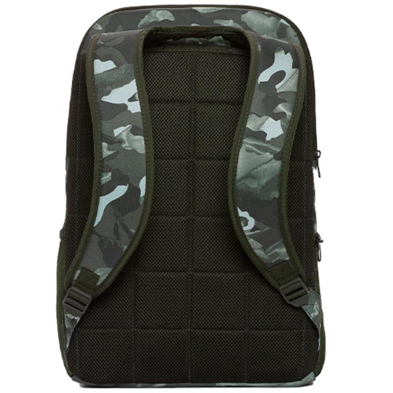 Nike Polyester Backpack Regular Unisex Green Camouflage Casual BA6216-100