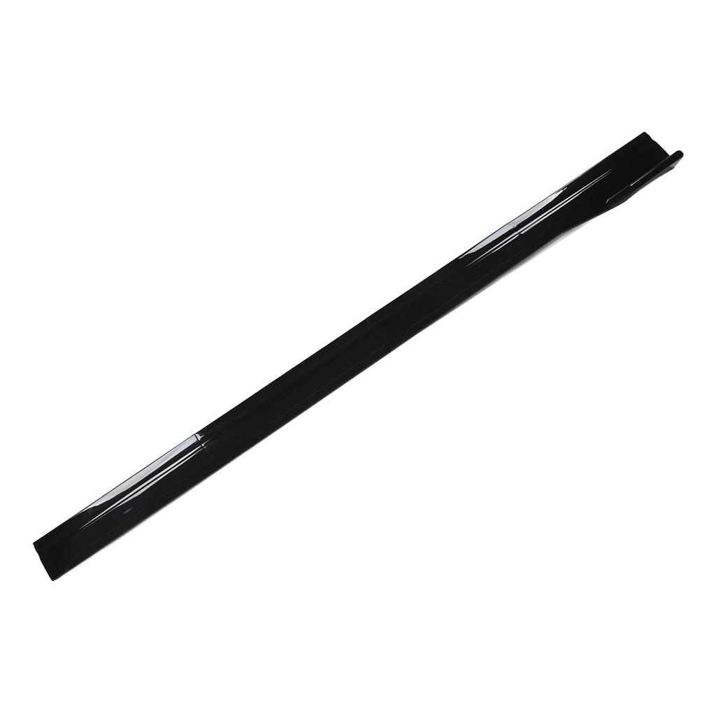 Rear Side Skirt 78.7 In Gloss Black Side Skirt Extension Rocker Panel Spoiler Lip Rocker Splitter for Universal Car