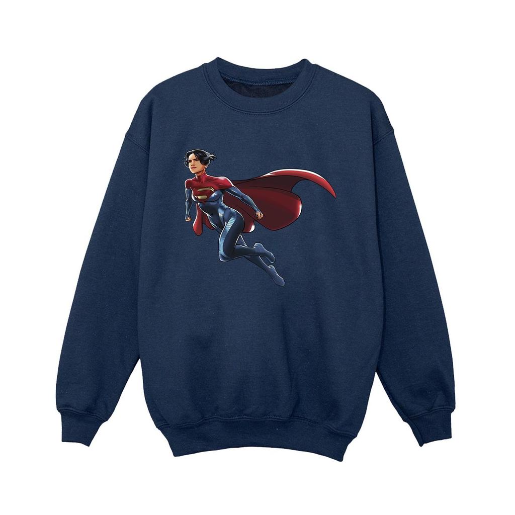 DC Comics Boys The Flash Supergirl Sweatshirt