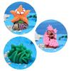 Aquariums Decoration Set of 11 Resins Simulated Coral Seaweed Plant Miniatures Ornaments for Fish Tanks Accessories