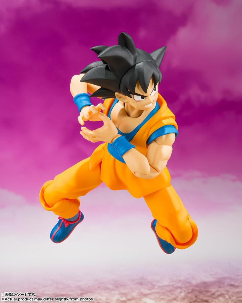 TAMASHII NATIONS Dragon Ball DAIMA Son Goku Approximately 145mm PVC ABS Painted Movable Figure S.H.Figuarts -DAIMA- &