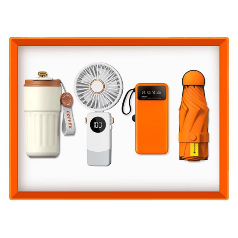 Business Gift Set with Insulated Cup and Gadgets