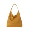 Women's 2026 Summer Large-Capacity Woven Bucket Bag - Trendy Crossbody Tote with Single-Shoulder Option for Mother and Child.