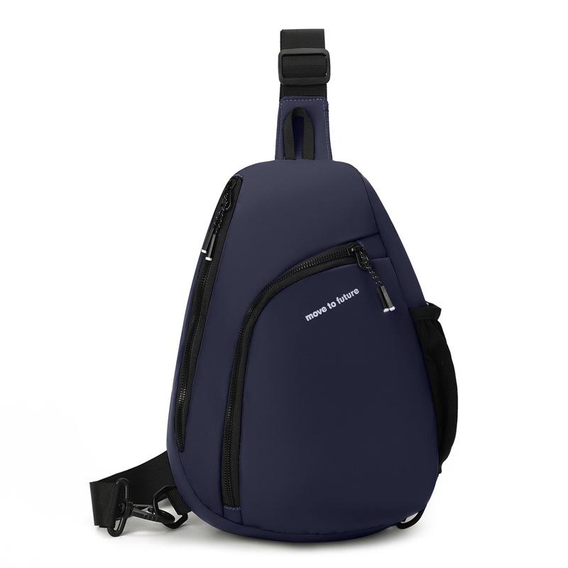 

Chest Bag Multifunctional Men s Mobile Phone Crossbody Bag Lightweight Shoulder Bag сапфірове скло синього кольору кольору