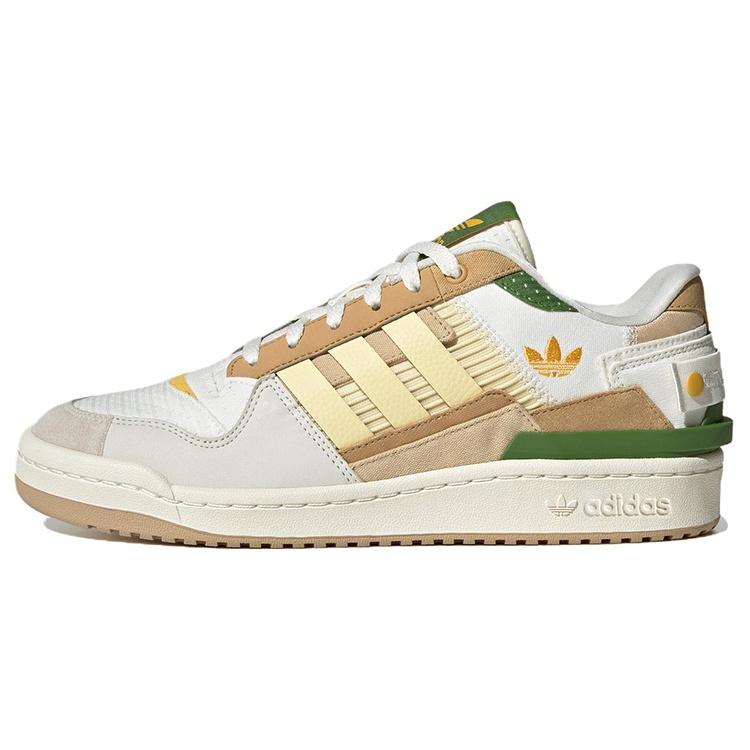 adidas Originals FORUM Exhibit Low  Beige Green  Men s ID2562 EU 36⅔