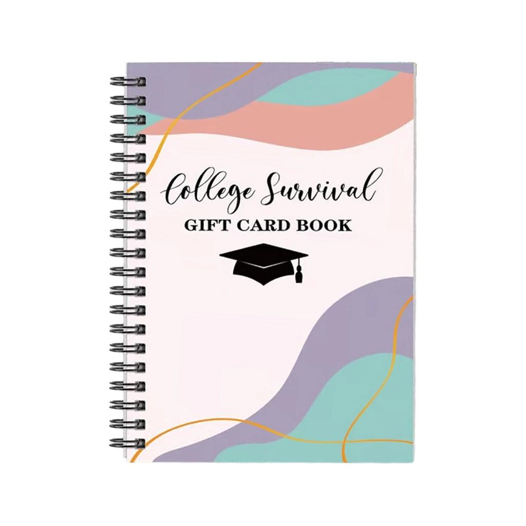 College  Gift Card Book, Graduation Gift Card Book, 2026 College  Booklet Organizer Leaving Home High  School Birthday Care Package Ca