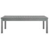 vidaXL Couchtisch 100x50x33 Cm Grau Massivholz Akazie