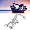 Multipurpose 316 Stainless Steel Strong Spring Shackle Suitable for Marine Boats & Outdoor Adventures Secure Attachment