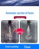 Silent Aquarium Filter: Submersible 3-in-1 Water Purifier, Circulator, and Oxygen Pump with Poop Suction Feature.
