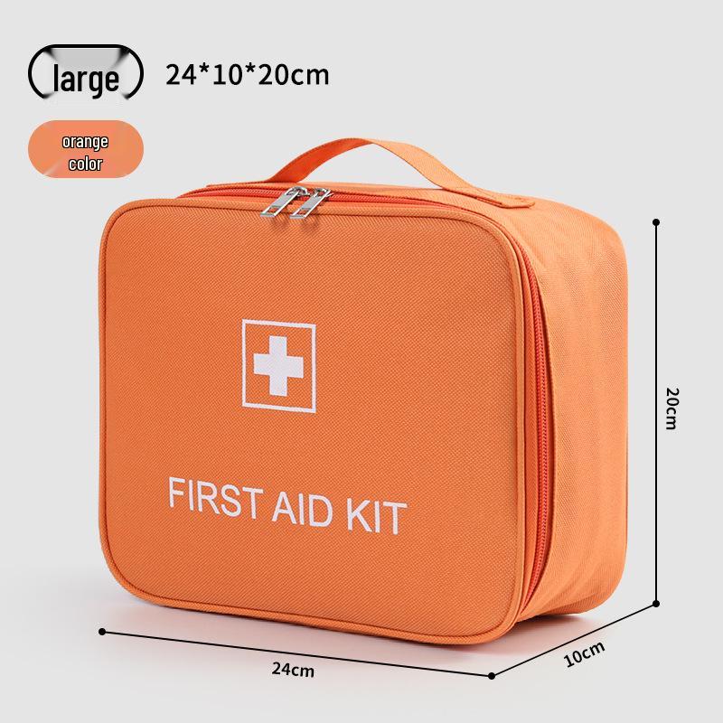 Large Capacity Travel First Aid Kit & Portable Medicine Storage Bag