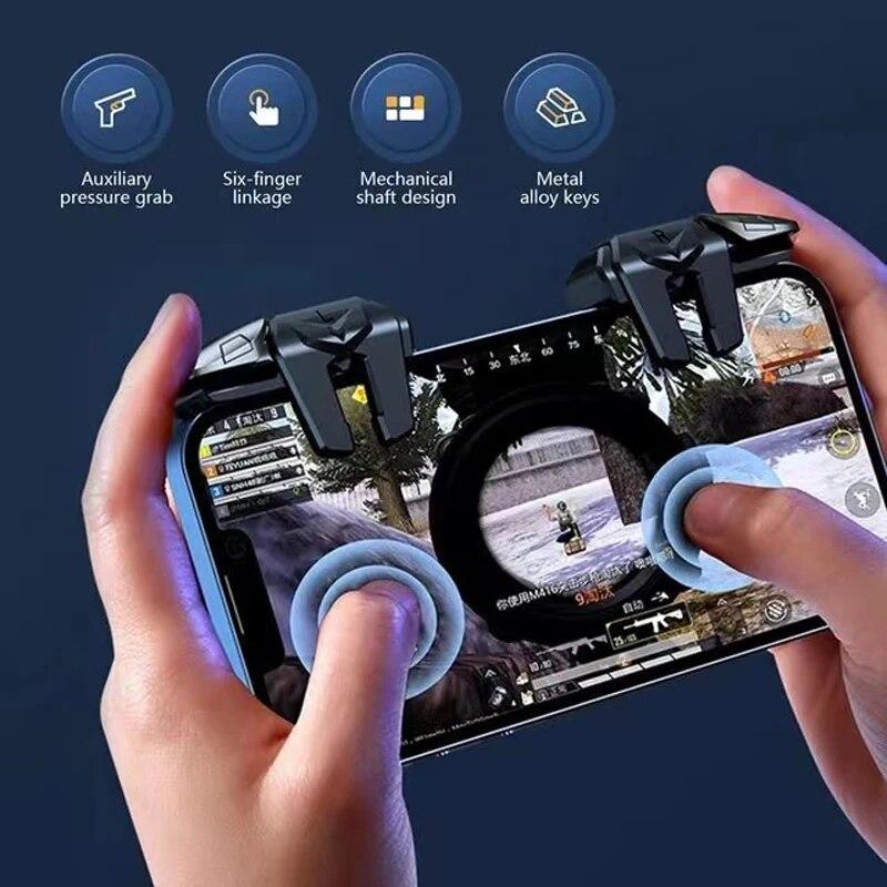 G21 Mobilní herní spouště Ergonomická spoušť Zatahovací herní ovladač pro telefon Vyhněte se citlivým tlačítkům pro střelbu a míření Minimální zásah