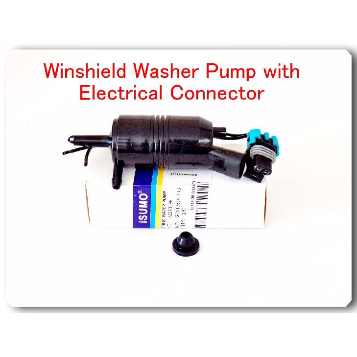 86714 Windshield Washer Pump W / Connector Fits Buick Cadillac Chevrolet GMC &