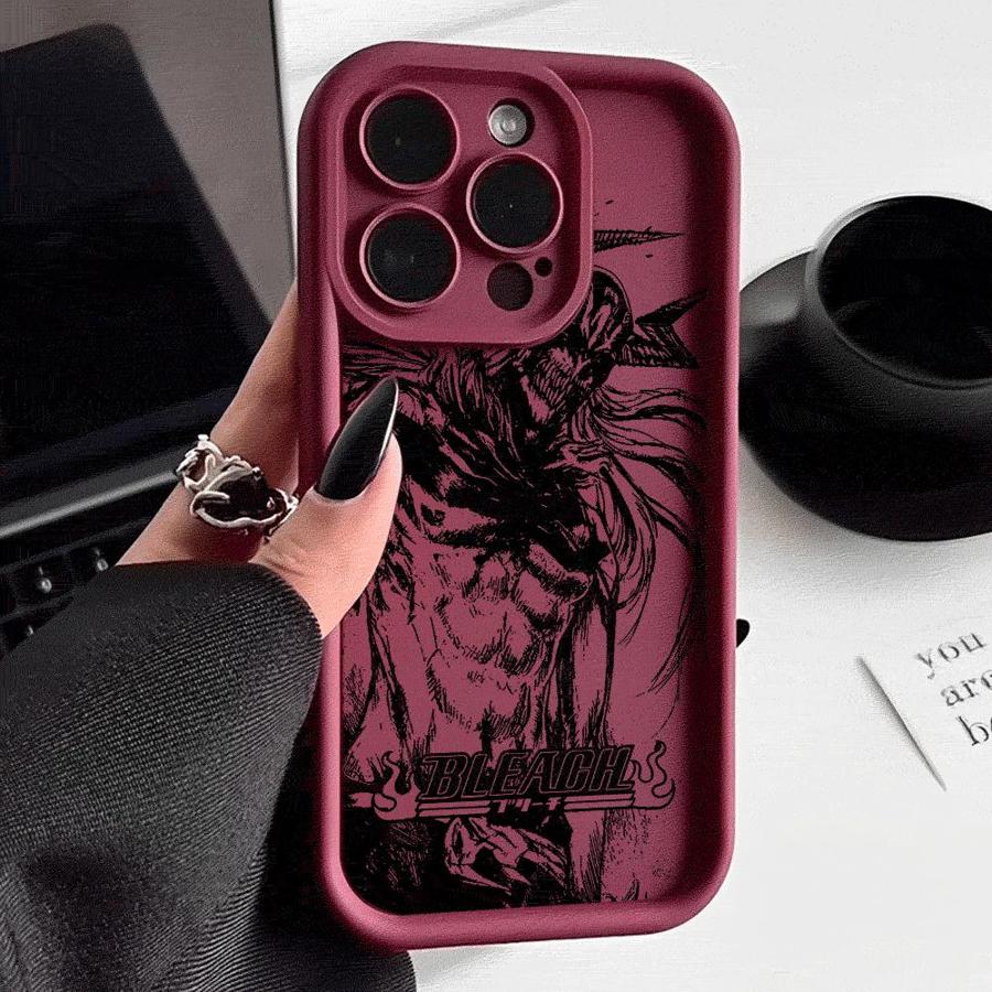Anime BLEACH Kurosaki Ichigo Phone Case For Samsung S25 S24 S23 S22 S21 S20 F06 M16 Note 20 FE Plus Ultra 4G 5G Soft TPU Cover