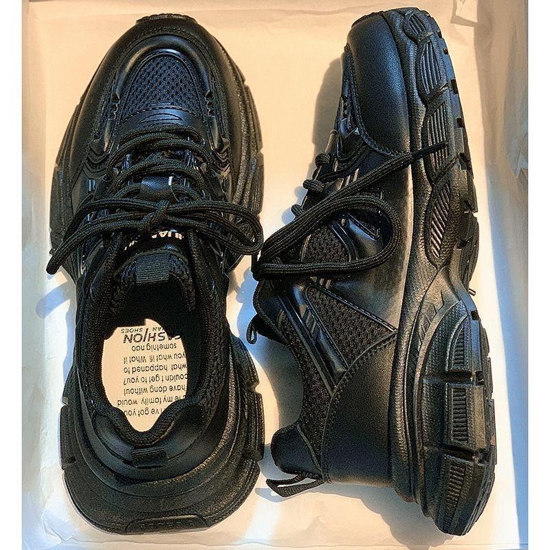 

Women s summer new mesh white shoes women s breathable casual shoes casual sports shoes 35 чорний