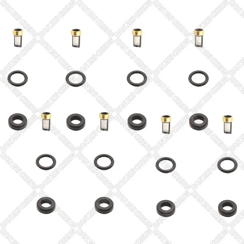 Fuel Injector Seal O-Ring Kit Seals Filters for Toyota 7K-E Engine 23250-13030 23209-13030