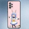 U-Usada Pekora H-Hololive Phone Case For Samsung S 9,10,21,30,22,23,24,25,Ultra,Plus,Lite,FE,4,5G Black Soft Precise