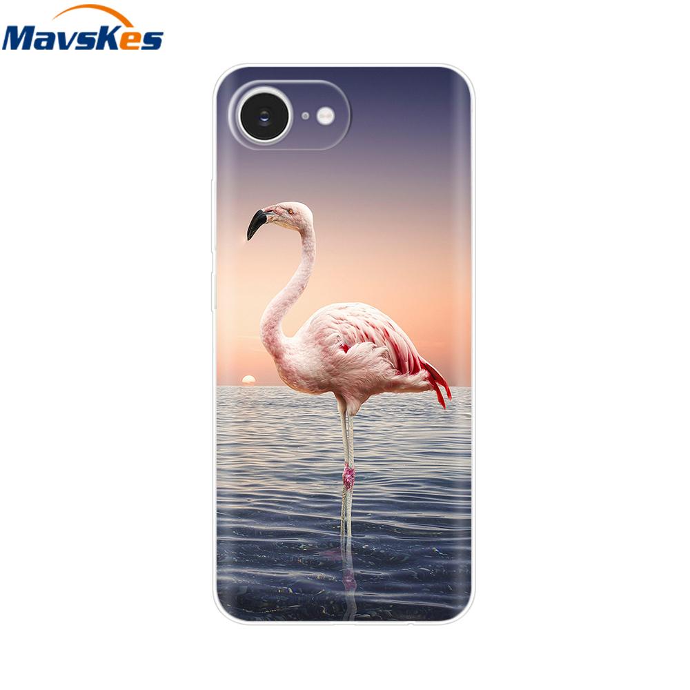 For iPhone 16e Case For Apple iPhone 16e Case Luxury Clear Painted Cover Case For iPhone 16e 16 E Coque Protective Cover Fundas
