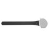 Fan Pedicure Knife High Manganese Steel Callus Scraping Toenail Fan Blade Tool for Removing Dead Skin Black
